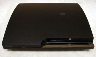 sony playstation 3 ps3 slim 160gb console 2501a ac cord usb cable