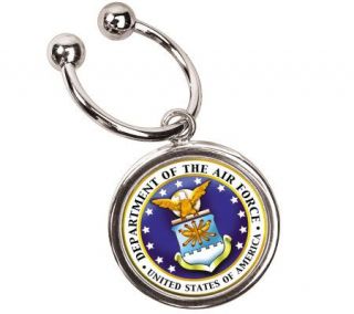 JFK Half Dollar Key Ring/Air Force —