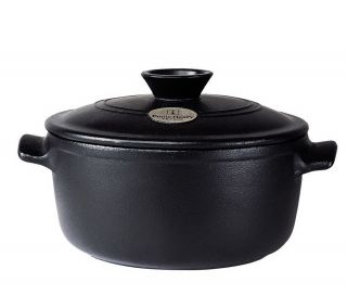 Emile Henry Flame 5.5 Quart Round Dutch Oven/Stewpot —