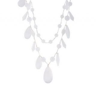 As Is Joan Rivers Faceted Bead & Teardrop 23 Necklace —