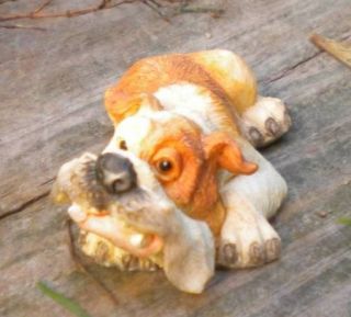 Latex Only Dog Mold Plaster Concrete Mould Bulldog Mold