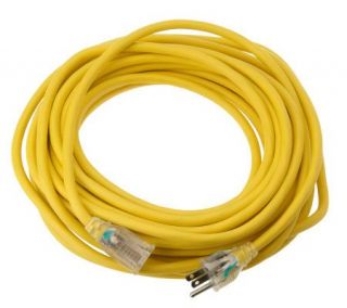 Power Joe 50 Foot Outdoor Extension Cord with Lighted End —
