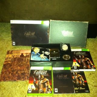 FALLOUT New Vegas Collectors Edition Xbox 360 COMPLETE code used