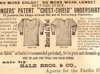 1882 Igloo Explorers Arctic Anti Rheumatic Shirt Card