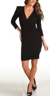 French Connection Sweetheart Stretch V Neck Dress