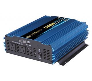 12 Volt DC to AC 1500 Watt Power Inverter —