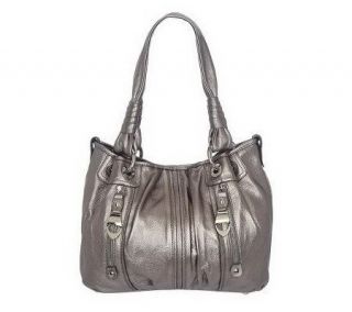 As Is B. Mako wsky Pebble Leather Medium Tote Bag —