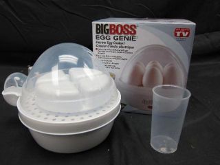 Egg Genie Big Boss Electric Egg Cooker Cooks Up to 7 Hard or Sof Eggs