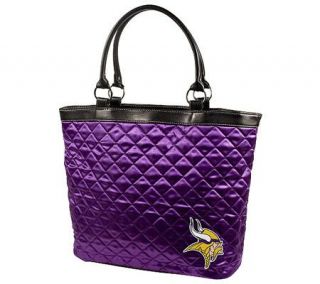 NFL Minnesota Vikings Quilted Tote —