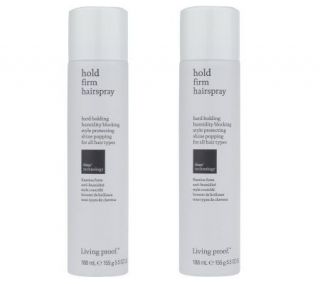 Living Proof Hold Firm Hairspray Duo —