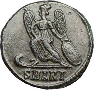 Constantine I The Great Founds Constantinople 330AD Ancient Roman Coin