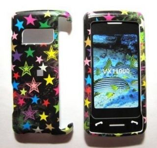 Colored Stars Hard Case Cover for LG enV Touch VX11000 Phone Snap On