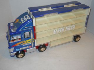   SUPERLINER SUPER TRUCK 1 64 DIECAST CAR CARRY CASE VERY COOL 36 CARS