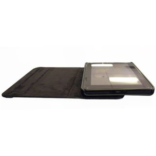 EMPIRE  Kindle Fire Black Leather Folio Shell Case Cover