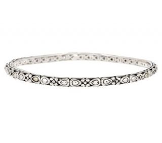 Angela by John Hardy Sterling 1.2ct Diamonique Bangle —