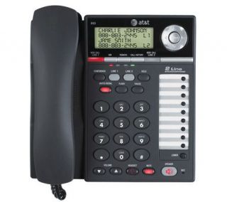 AT&T 993 2 Line Corded Caller ID Speakerphone —