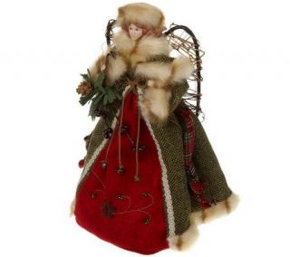 Linda Dano 16 Angel with Handpainted Details and Fur —