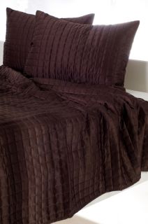 Rizzy Home Chocolate Polyester California King Quilt