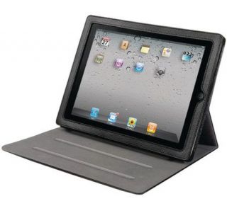 iLuv iPad 2 Premium Leather Folio Case with Swivel Stand —