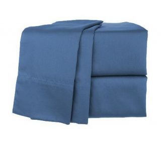 Easy Care Solid Micro Fiber King Size Sheet Set —