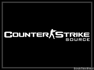 2x counter strike source decal vinyl stickers this listing includes