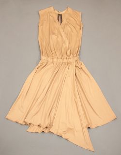 Costello Tagliapietra Backless 100% Silk Runway Dress*SIZE 4*STUNNING