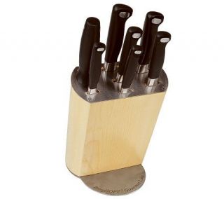 BergHOFF Gourmet 8 Piece Forged Knife and BlockSet —