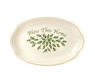 Lenox Holiday Bless This Home Tray —