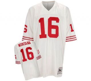 NFL San Fran 49ers 1989 Joe Montana Authentic Throwback Jersey