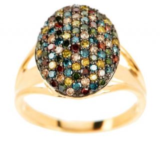 Smithsonian 3/4 ct tw Rainbow of Diamonds Ring, 14K —