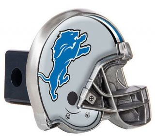 NFL Detroit Lions Metal Helmet Trailer Hitch Cover —