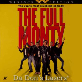 The Full Monty Laserdisc AC 3 WS RARE New LD Carlyle Comedy
