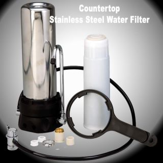 Countertop Stainless Water Filter Purifier Portable New