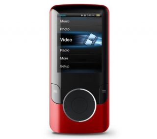 Coby MP707 4GRED 4GB 2 Diagonal LCD Video Player   Red —