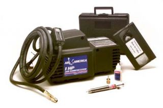 PowerCrafter Air Turbine Tool with 1 HP Air Compressor —