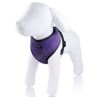 13 16 Girth Purple Soft Mesh Comfort Dog Harness Vest Collar Small XS