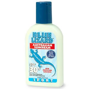 Blue Lizard Australian Sunscreen Sport Zinc Oxide Formu