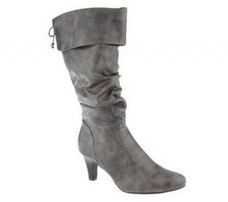 Rialto High Shaft Cuff and Tie Detail Heel Boots —