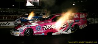 Courtney Force 2012 Colorchrome Pink Cancer Awareness NHRA Mustang