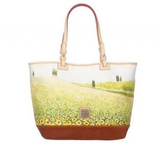 Dooney & Bourke Fabric Flower Collection East/West Tote —