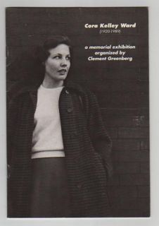 Cora Kelly Ward 1990 Exhibition Catalog Art History
