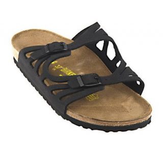 Birkenstock Double Strap Comfort Sandals with Cutout Detail   A14858