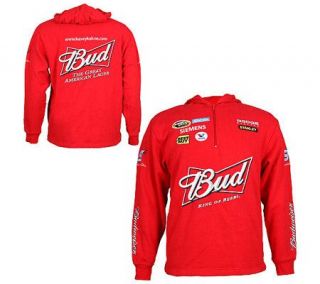 NASCAR Kasey Kahne Budweiser 1/4 Zip Uniform Hoodie —