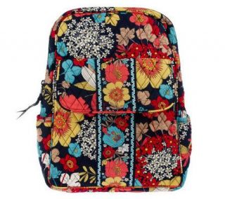 Vera Bradley SignatureCotton Backpack with Adjustable Straps