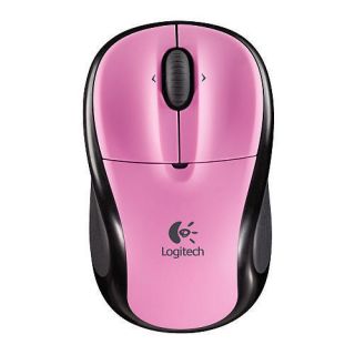Logitech V220 Cordless Optical Mouse Pink