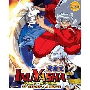 InuYasha Complete TV Series DVD Box Set 4 Movies