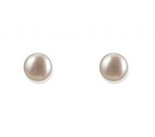 Honora Button Freshwater Cultured Pearl Stud Earrings   7mm — 