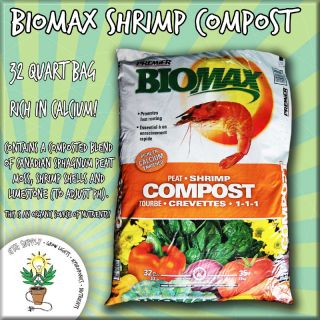 Biomax Peat Shrimp Compost Organic Soil Fertilizer 32