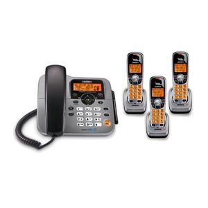 new corded cordless phone system with answering machine shipping info