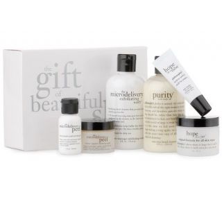 philosophy the gift of beautiful skin 5 piece collection —